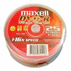 Đĩa DVD Maxcell - hộp tròn 50 cái